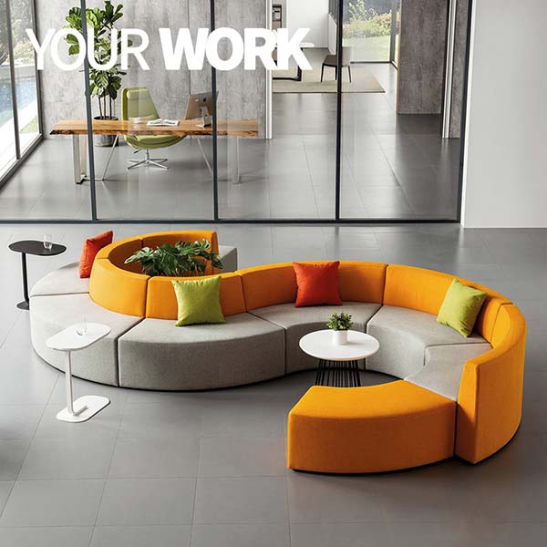 Waiting Area Sofa Couch